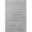 Rectangle Trona Striped Hand Loomed Viscose Area Rug in Grey-93476534