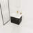 Wall-Mounted Bathroom Vanity With Sink