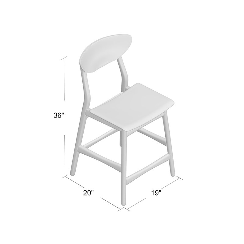 Chastelin Upholstered Counter Stool