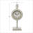 Farmhouse / Country Analog Metal Mechanical Tabletop Clock-1035648206