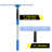 Pro Window Washing Kit with with Squeegee,  Washer and Pole-114268410