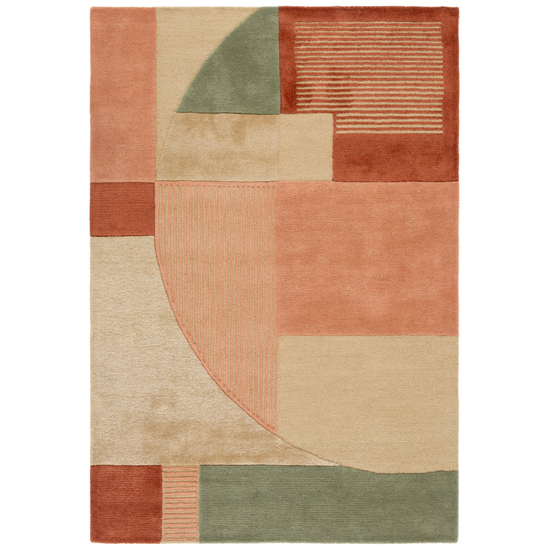 Tapis d'intérieur en laine et coton touffeté à la main Fifth Avenue, Rectangle 4pi x 6 pi