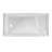 60" W x 32" D Single Threshold Shower Base with Seat-92409643