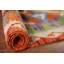 Tapis oriental réversible en laine Kilim 7 x 10