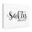 Salty - Wrapped Canvas Print-1219197405