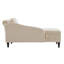 Modern Nailhead-trim & Button-tufted Lounge Chair, Velvet Chaise Lounge Sofa With Storage, Bedroom And Office-1609986897