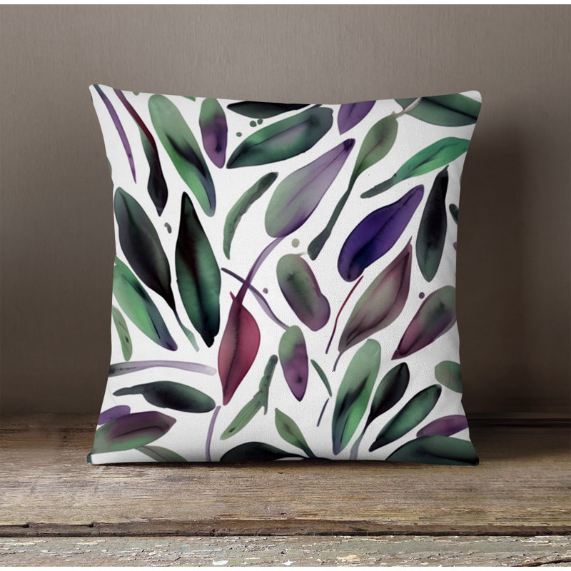 Throw Pillow, 16"H x 16"W, Pillow Cover Only - No Insert