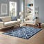 Tapis à motif de treillis marocain Kalinda-27432022