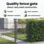 104 cm W Steel Gate Fencing-121122350