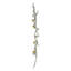 Décoration murale branche en aluminium