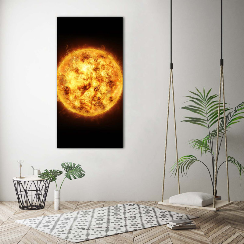 Sun - Wrapped Canvas Print