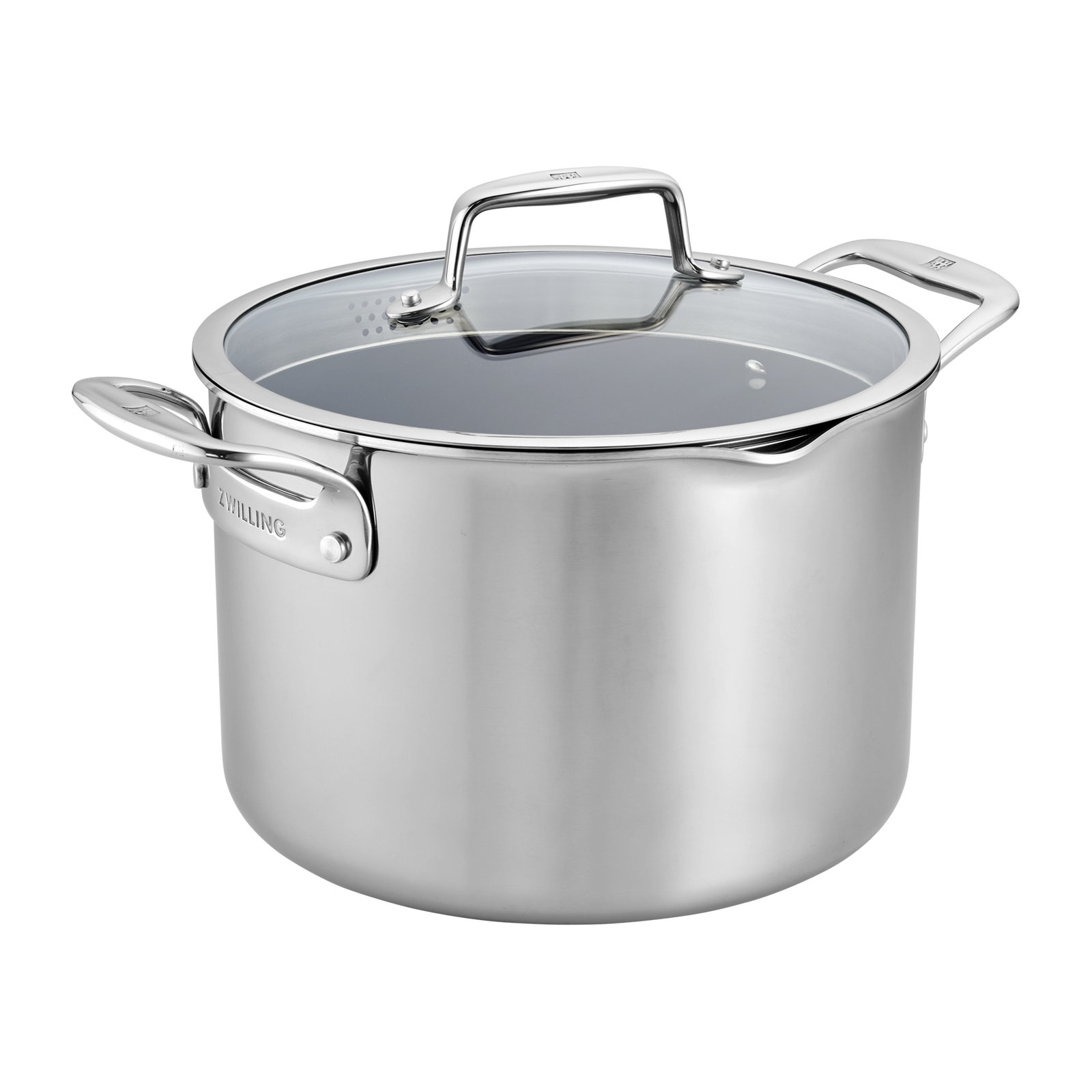 ZWILLING Clad CFX 8qt Ceramic Non-Stick Stockpot
