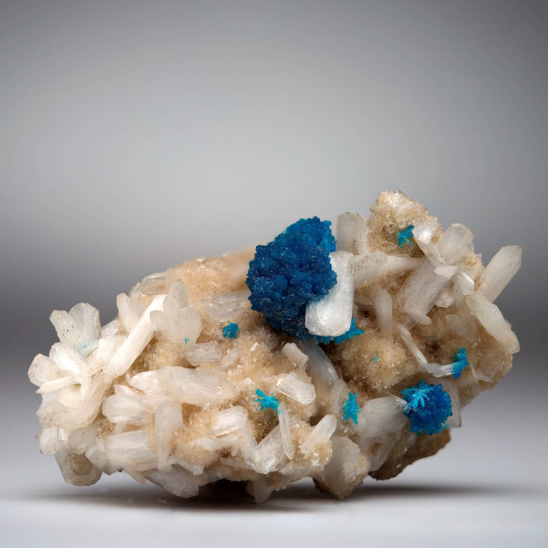 Cavansite et Stilbite des carrières de Wagholi