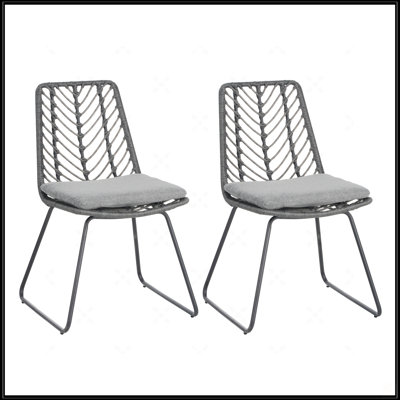 Chaise avec 2 coussins