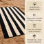 Organic Cotton Striped Beach Towel-177702602