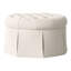 Alma 35" Tufted Round Cocktail Ottoman-753803675