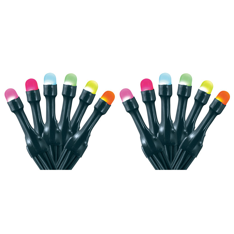 40 - Bulb 195.6'' Plug-in LED Wide Angle LED String Light