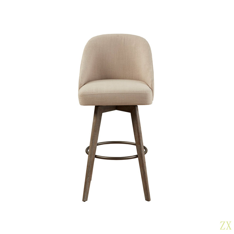 Tabouret de bar avec siège pivotant, Taupe