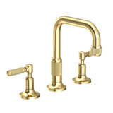 Clemens Widespread Bathroom Faucet with Drain Assembly