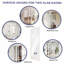Portes de garde-manger 56 po x 80 po Full-Lite-129183179