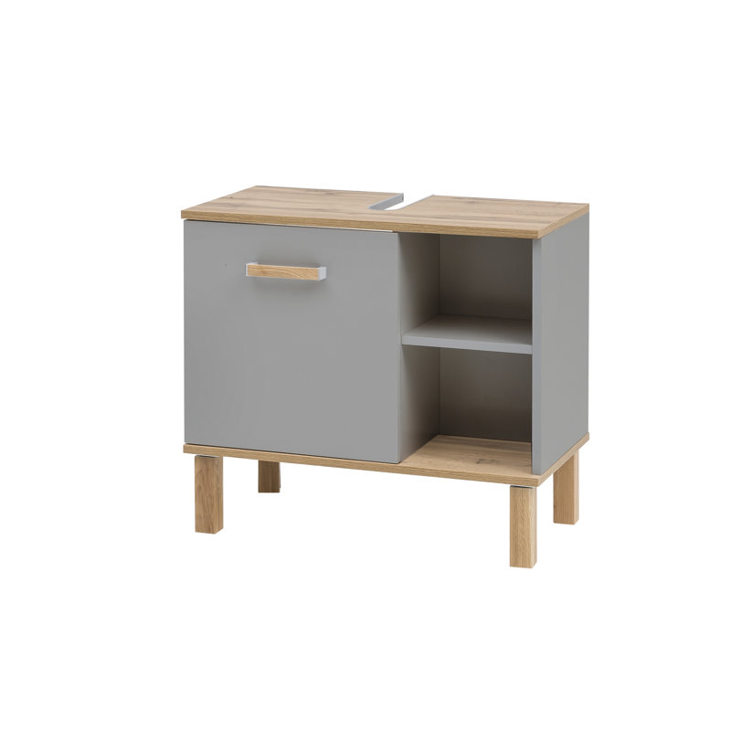 65.2cm Single Bathroom Vanity Base Only in Brown