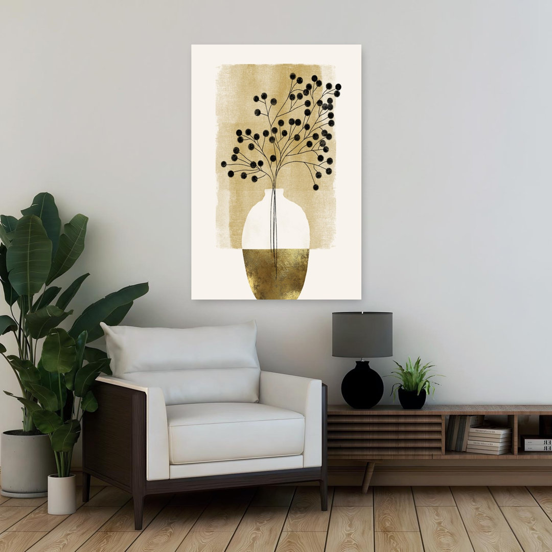 Abstract Vase Abstract Contemporary Wall Art Print