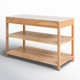 Alida Marble Top Prep Table