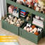 Boîte de rangement pour jouets de 51,7 po de hauteur, rangement pour animaux en peluche de grande capacité avec 2 tiroirs de rangement mobiles, 3 cubes de rangement, bibliothèque pour chambre d'enfant, salle de jeux (vert)-448699762