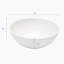 Hewei 13'' White Ceramic Circular Vessel Bathroom Sink
