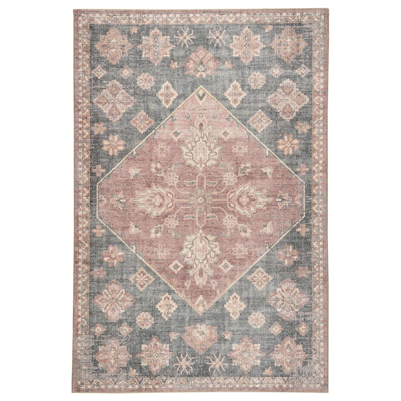 Mabiya Avalon Diamond Area Rug, Rectangle 1'10" x 2'10"