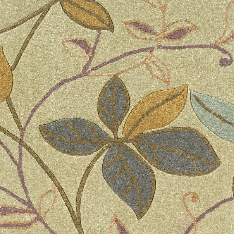 Marisela Handmade Rug Beige And Blue, Rectangle 5' x 7'
