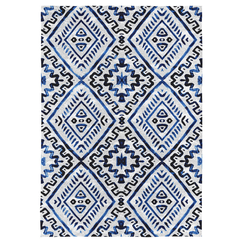 Alcantara Geometric Area Rug, Rectangle 160 x 230cm