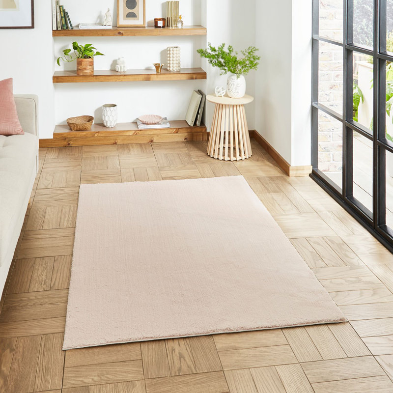 Tejal area rug Machine Woven Blush, Rectangle 80cm x 150cm