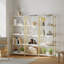 161cm H x 79cm W Metal Bookcase-44603899