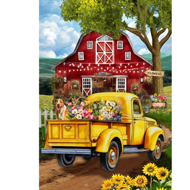 Drapeau de Flower Farm Truck House