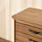 9" W Rustic Solid Wood 5-Drawer Desktop Organizer Cabinet with Apothecary Style