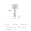 Lampe de table Shavon