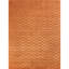 Hand Knotted Area Rug in Chili-541394277
