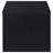 Canyon Black  Square Side End Table
