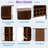Fluted Wine Bar Cabinet With 8-grid Wine Rack, 5-level Adjustable Shelves, 2 Glass Holders, 4 Hidden Storage Space And Sliding Doors-1350447482