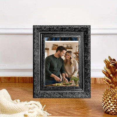 Cadre photo mural 1 pièce 11 "x 14" noir pour décor de tablette
