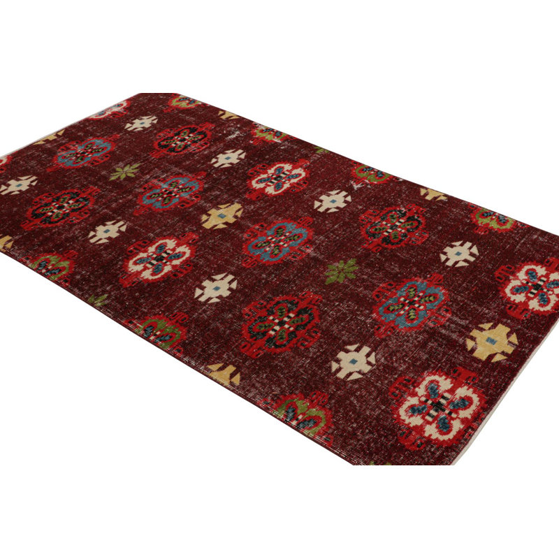 One-of-a-Kind 3'10" X 6'8" Hand Knotted Area Rug