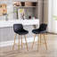 Ensemble de 2 tabourets de bar Amyris de 30 pouces avec repose-pieds chromé-59713551-50735127