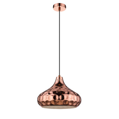 Margr 1 - Light Metal Teardrop Pendant