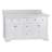 Fossen 60" Double Bathroom Vanity Set with White Cabinet and Engineered Marble Countertop-378818231-314186954