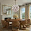 Lustre Seguis 28'' en laiton vieilli-1280960108-1280960110