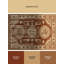 Tapis oriental doux et moelleux à motif d'anatomie humaine Palethorp - reliure beige-938089560