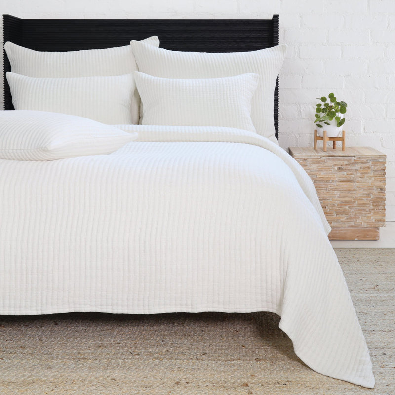 Vancouver Coverlet, Cream, Twin Coverlet/Bedspread