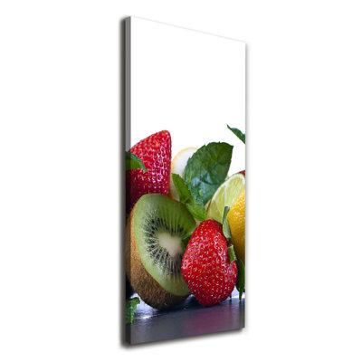 Fruits - Wrapped Canvas Print