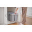 Poubelle escamotable 10,6 gallons, poubelle de cuisine avec 3 compartiments
